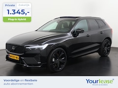 Volvo XC60 - T6 Recharge AWD Plus Black Edition Luchtvering | All-in 1345, - Private Lease | Direct uit