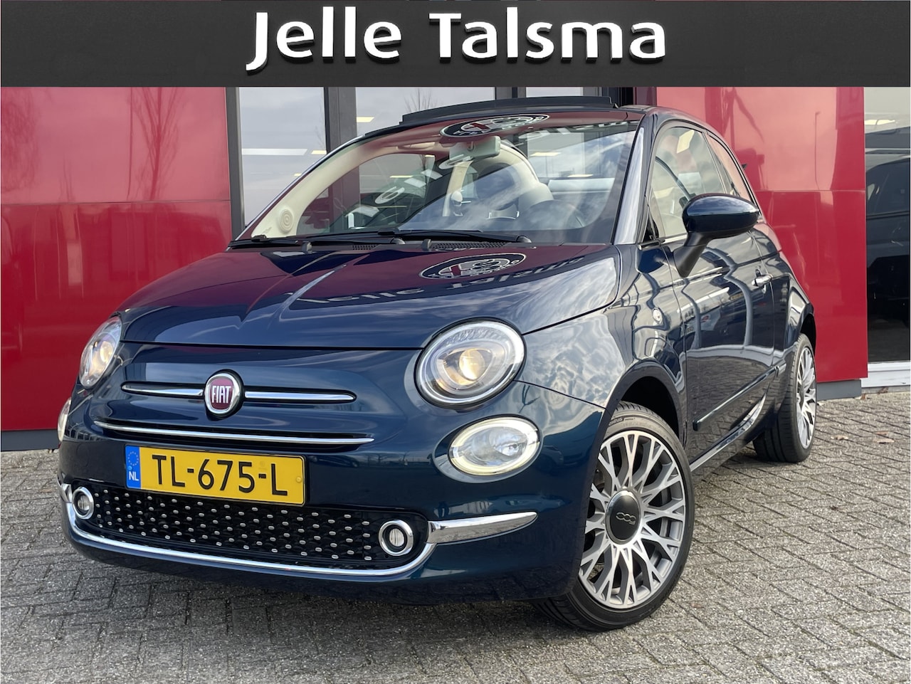 Fiat 500 C - TwinAir Turbo Lounge | Navigatie | Cruise Control | 16" velgen - AutoWereld.nl