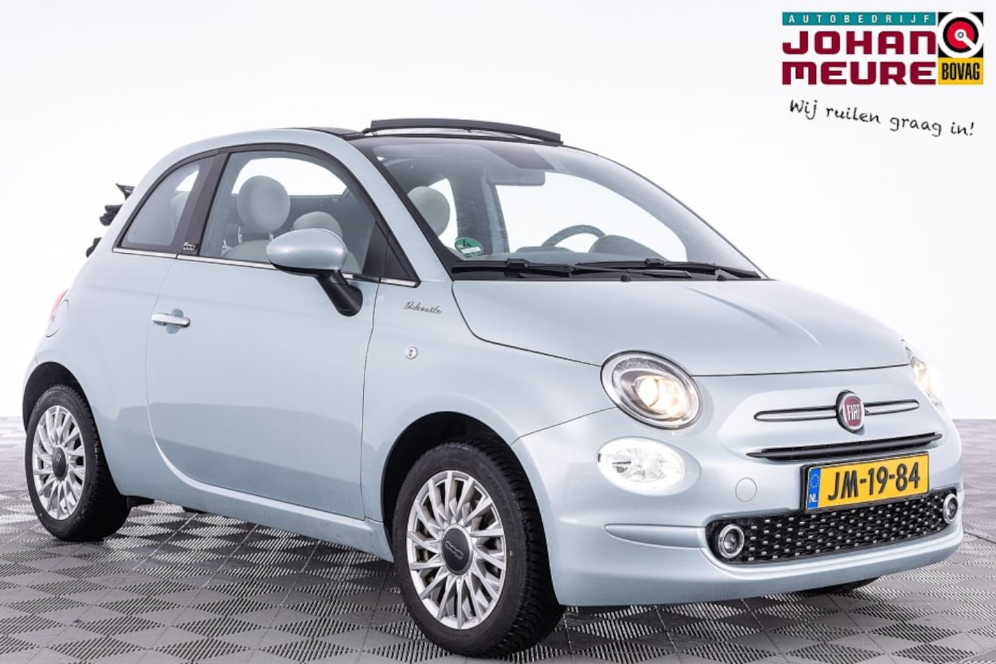 Fiat 500 C - 1.0 Hybrid Dolcevita | Half LEDER | AIRCO | VELGEN | PDC - AutoWereld.nl
