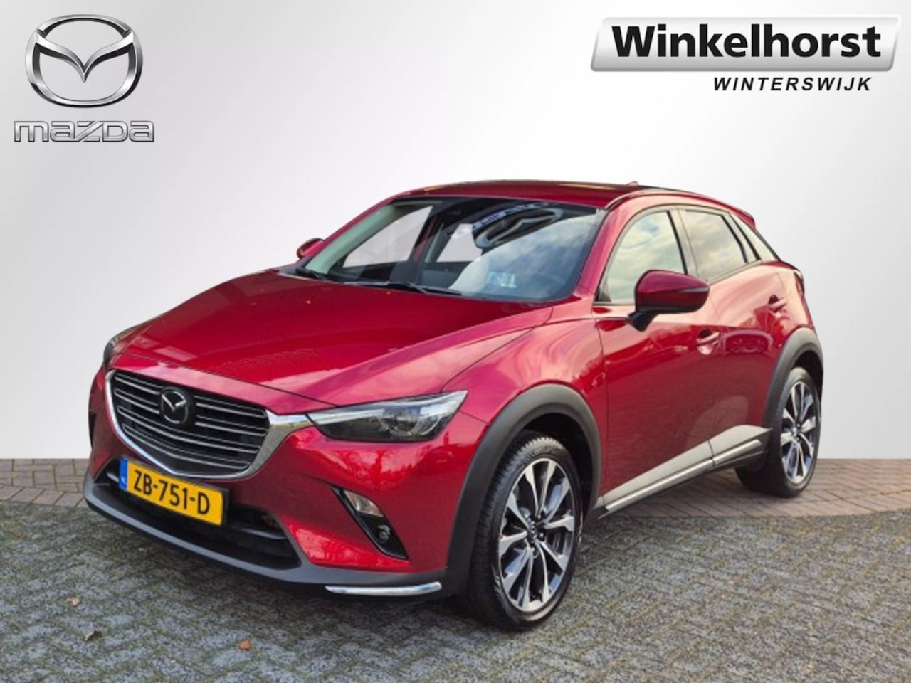 Mazda CX-3 - SKYACTIV-G 2.0 120 6MT GT-M / BLACK LEDER PACK - AutoWereld.nl
