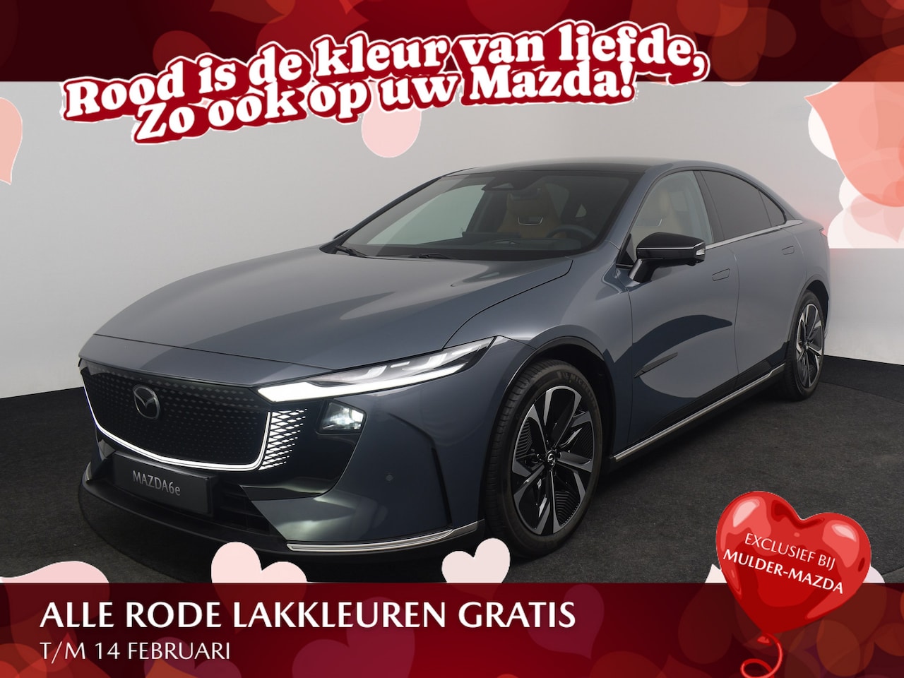 Mazda 6e - 68,8 kWh Takumi Plus | 360° View Monitor | Alarmsysteem | Lane Keep Assist (LKA) - AutoWereld.nl
