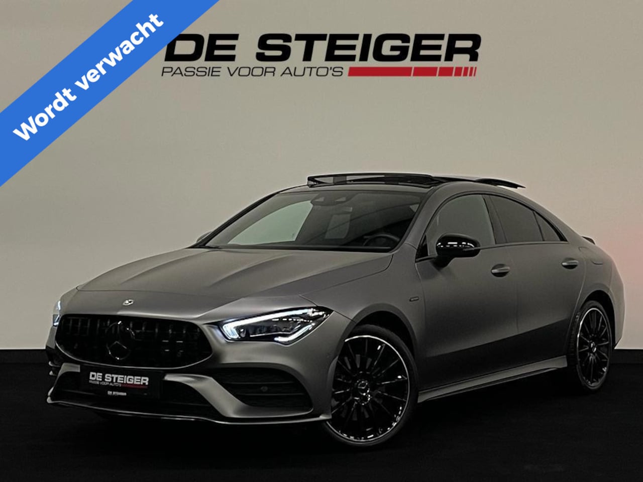 Mercedes-Benz CLA-Klasse - 250 e AMG 45 S BLACKPACK Pano Memory Multibeam Sfeer Camera Magno - AutoWereld.nl