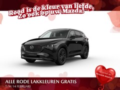 Mazda CX-5 - e-Skyactiv-G 165 Homura - Comfort Pack & Sunroof Pack | 19-inch lichtmetalen velgen, Black