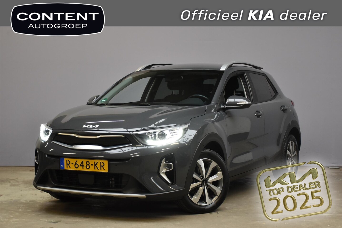 Kia Stonic - 1.0 T-GDi 120pk DCT7 DynamicPlusLine AUTOMAAT - AutoWereld.nl