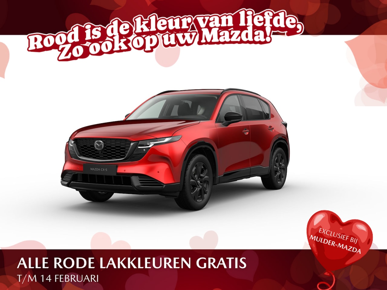 Mazda CX-5 - e-Skyactiv G 141 Homura - Tan lederen interieur | 19-inch lichtmetalen velgen, Black | Ala - AutoWereld.nl