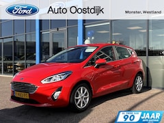 Ford Fiesta - 1.0 EcoBoost Titanium 125PK Automaat Adaptieve Cruise Camera Blind-Spot Climate Privacy Gl