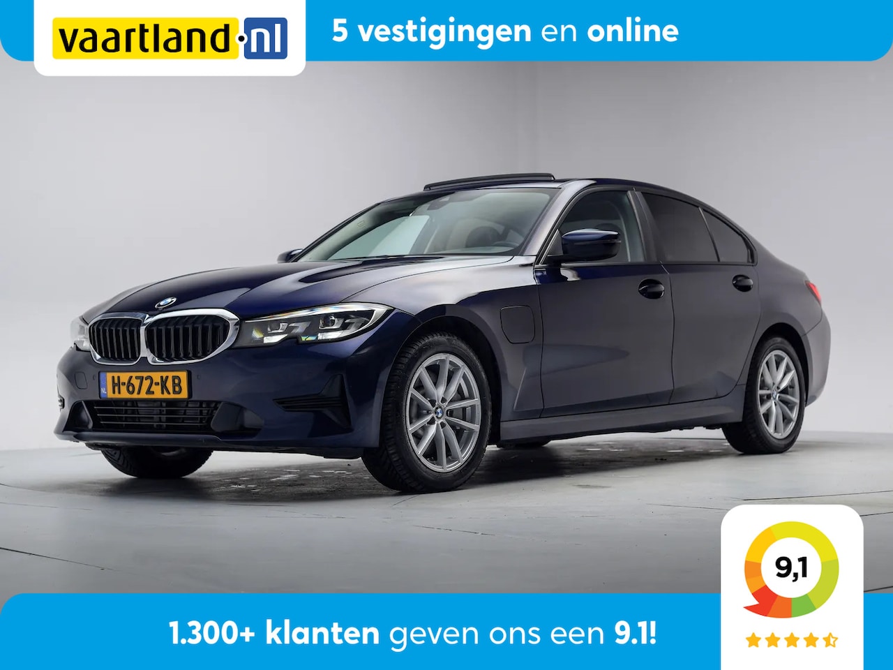 BMW 3-serie - 330E High Executive [ Led Leder sportstoel Schuifdak ] - AutoWereld.nl