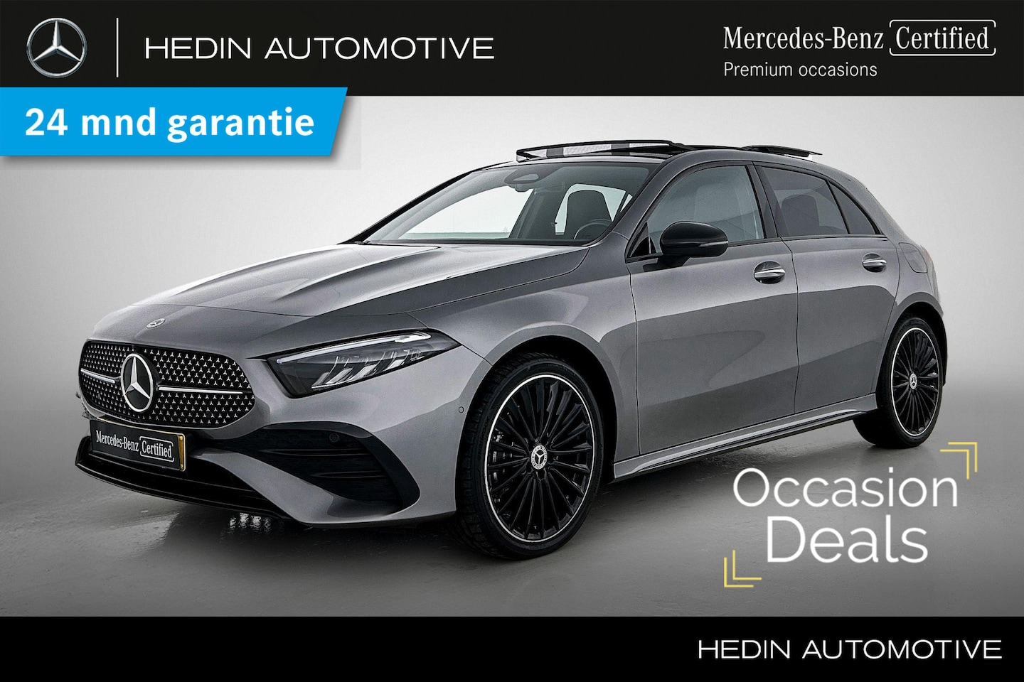 Mercedes-Benz A-klasse - A 250e Automaat AMG Line | Nightpakket | Panoramadak | LED | Sfeerverlichting | Stoelverwa - AutoWereld.nl
