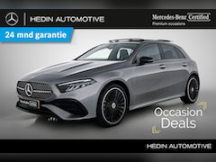Mercedes-Benz A-klasse - A 250e Automaat AMG Line | Nightpakket | Panoramadak | LED | Sfeerverlichting | Stoelverwa