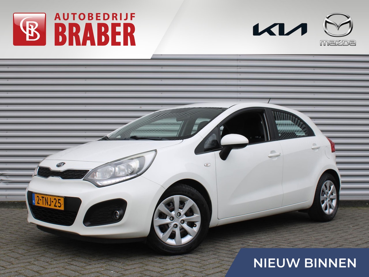 Kia Rio - 1.2 CVVT BusinessLine | Airco | Cruise | Bluetooth | Lichtsensor | Radio/CD speler | - AutoWereld.nl