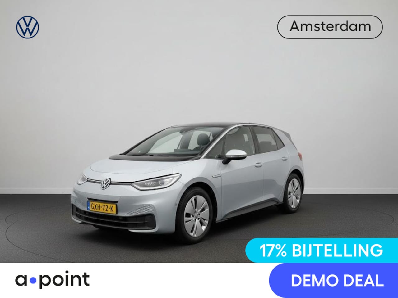 Volkswagen ID.3 - Pure Oranje Edition 52 kWh 170 PK | 17% bijtelling | Navigatie | Stoelverwarming | Automat - AutoWereld.nl
