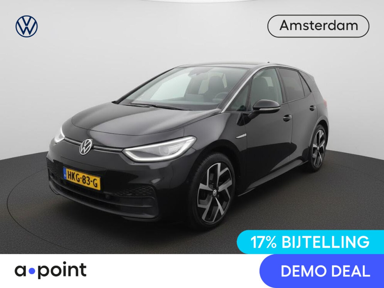 Volkswagen ID.3 - Pro Business 59 kWh 231PK | 17% bijtelling* | 19" LM velgen | Navigatie | Parkeercamera | - AutoWereld.nl