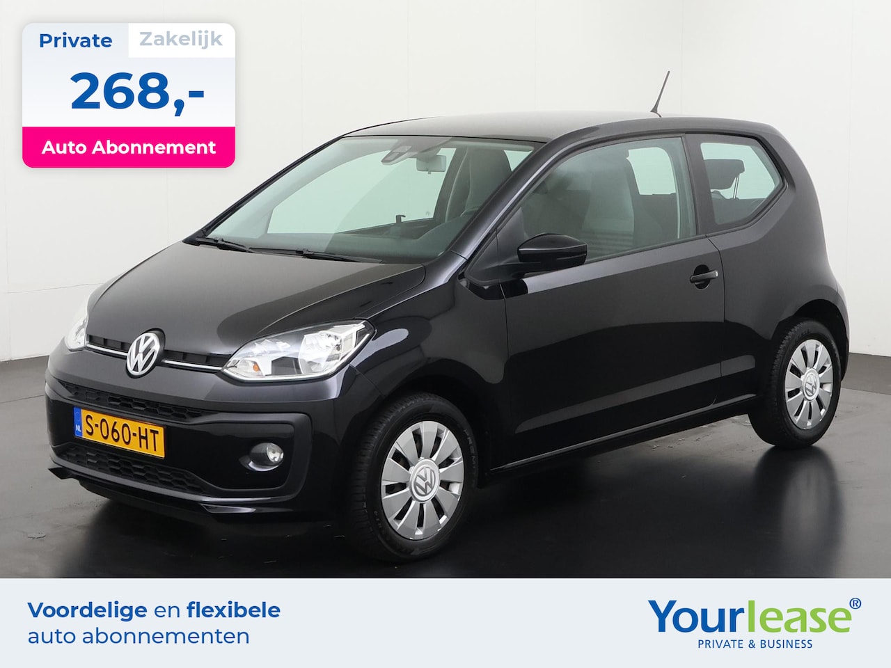 Volkswagen Up! - 1.0 BMT take up! | All-in 268,- Private Lease | Direct uit voorraad - AutoWereld.nl