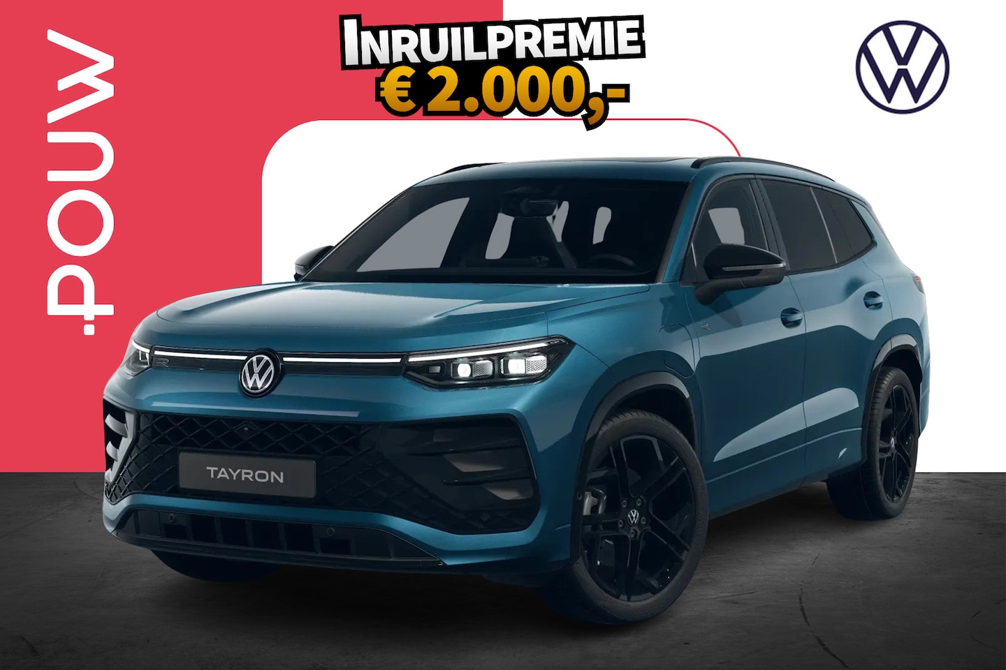 Volkswagen Tayron - 1.5 eHybrid 204pk R-Line Edition | Black Style Pakket | Panoramadak - AutoWereld.nl