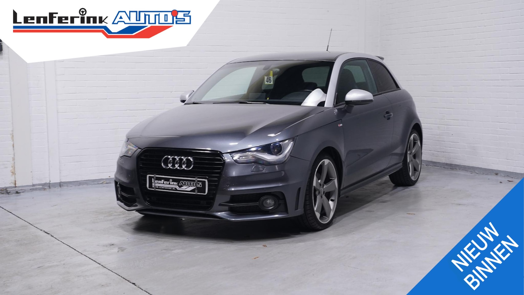 Audi A1 - 1.4 TFSI S edition 2e eigenaar lederen-sportstoelen navigatie xenon PDC v+a 18"lichtmetale - AutoWereld.nl