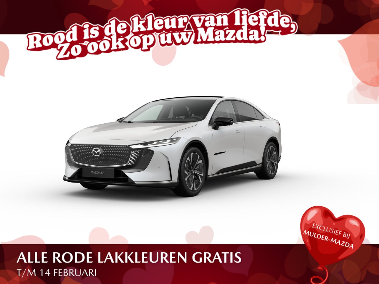 Mazda 6e - 68,8 kWh Takumi Plus | 360° View Monitor | Alarmsysteem | Lane Keep Assist (LKA) - AutoWereld.nl