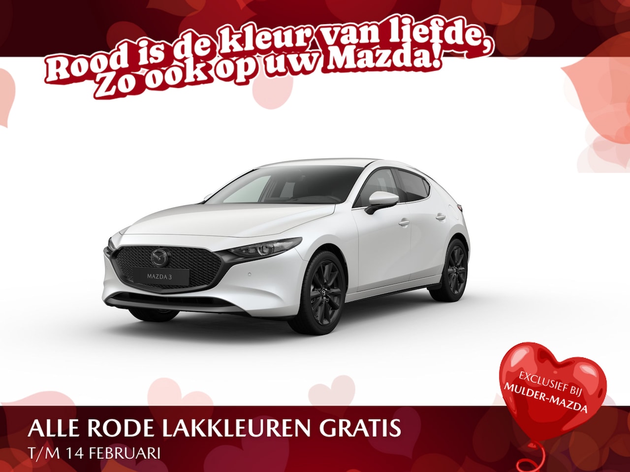 Mazda 3 - E-SKYACTIV X Takumi | 360° View Monitor | 7-inch digitale meterset | Achteruitrijcamera - AutoWereld.nl