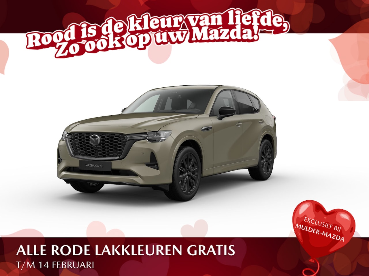 Mazda CX-60 - e-Skyactiv PHEV Homura Plus | 12,3-inch TFT-kleurendisplay met bediening via centrale HMI - AutoWereld.nl