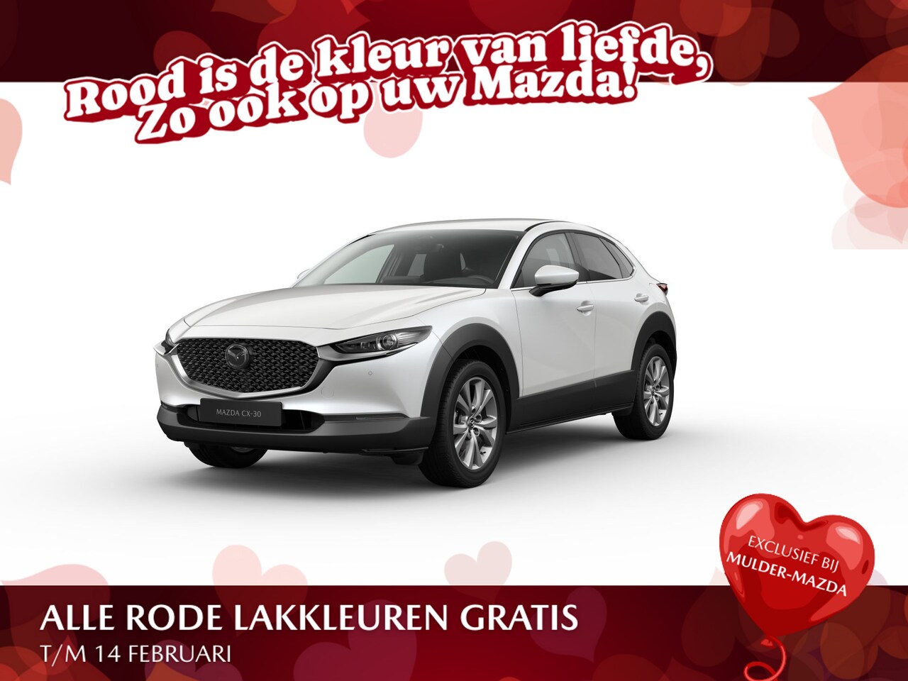 Mazda CX-30 - e-Skyactiv G 141 Exclusive-Line Business Edition | 18-inch lichtmetalen velgen, Silver | 3 - AutoWereld.nl