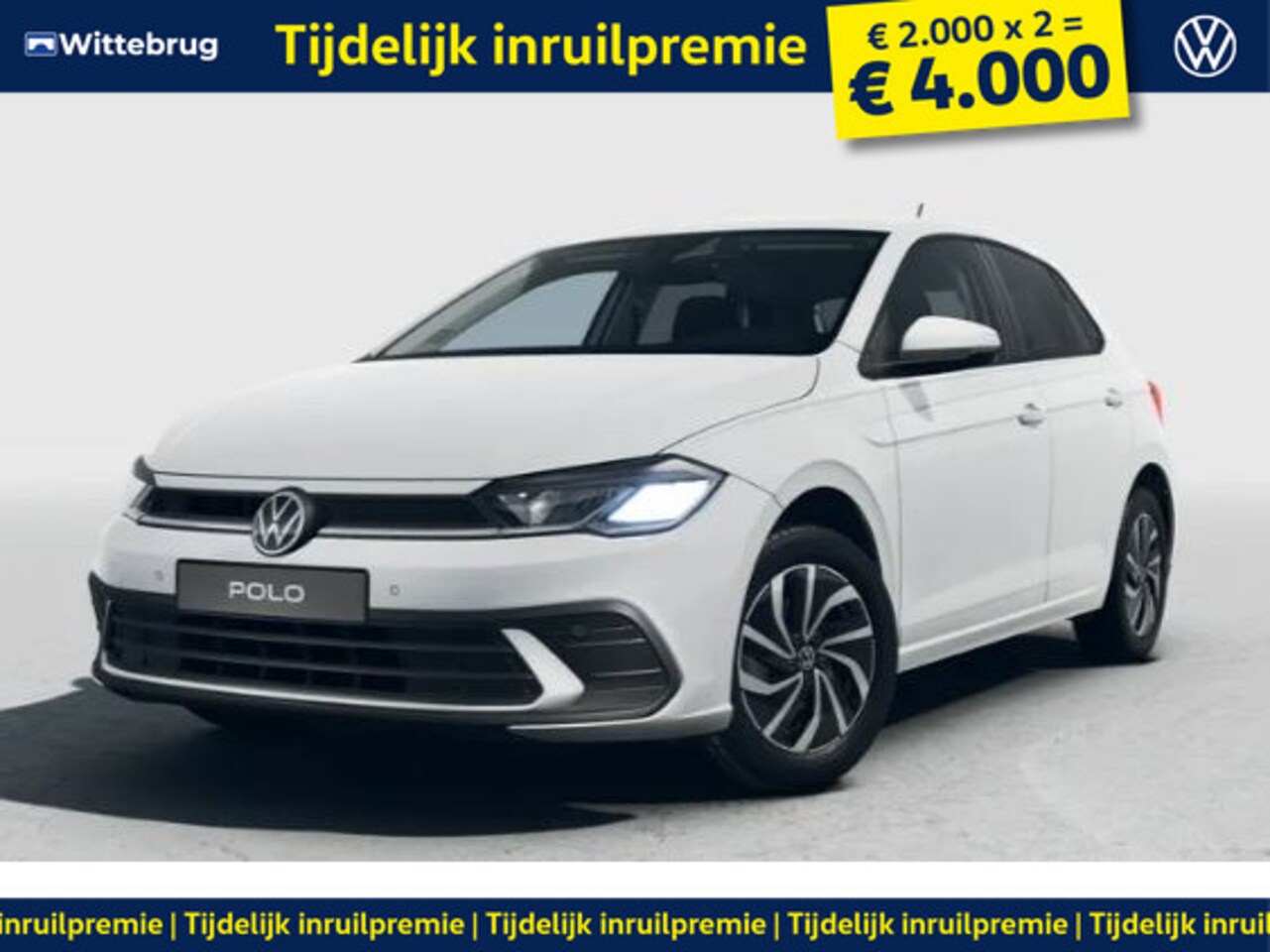Volkswagen Polo - 1.0 TSI Life Edition !!!Profiteer ook van 2.000 EURO inruilpremie!!! - AutoWereld.nl