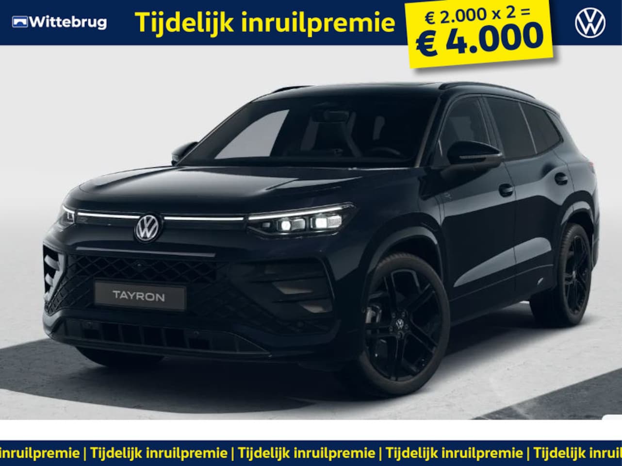 Volkswagen Tayron - 1.5 eHybrid R-Line Edition !!!Profiteer ook van 4.000 EURO inruilpremie!!! - AutoWereld.nl