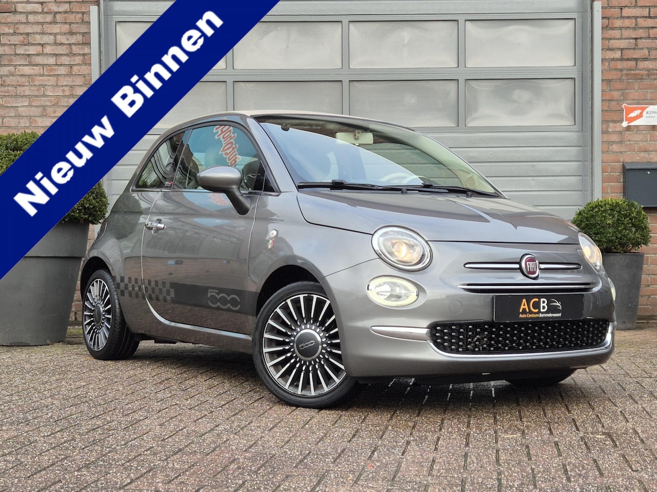 Fiat 500 C - 0.9 TwinAir Turbo Lounge Cabrio Cruise-Control - AutoWereld.nl
