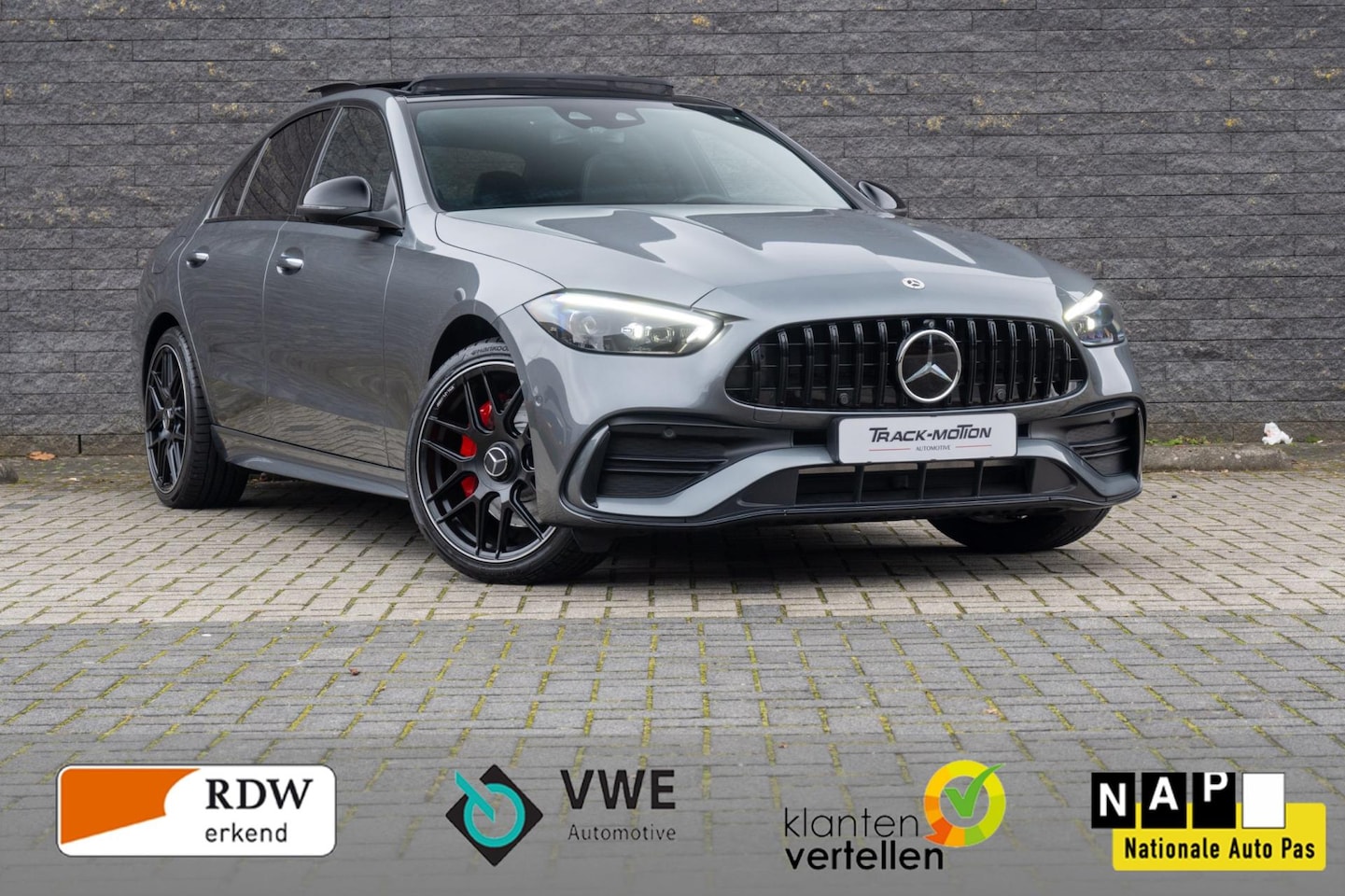 Mercedes-Benz C-klasse - 300 e AMG Line Limited Grey & Black - AutoWereld.nl