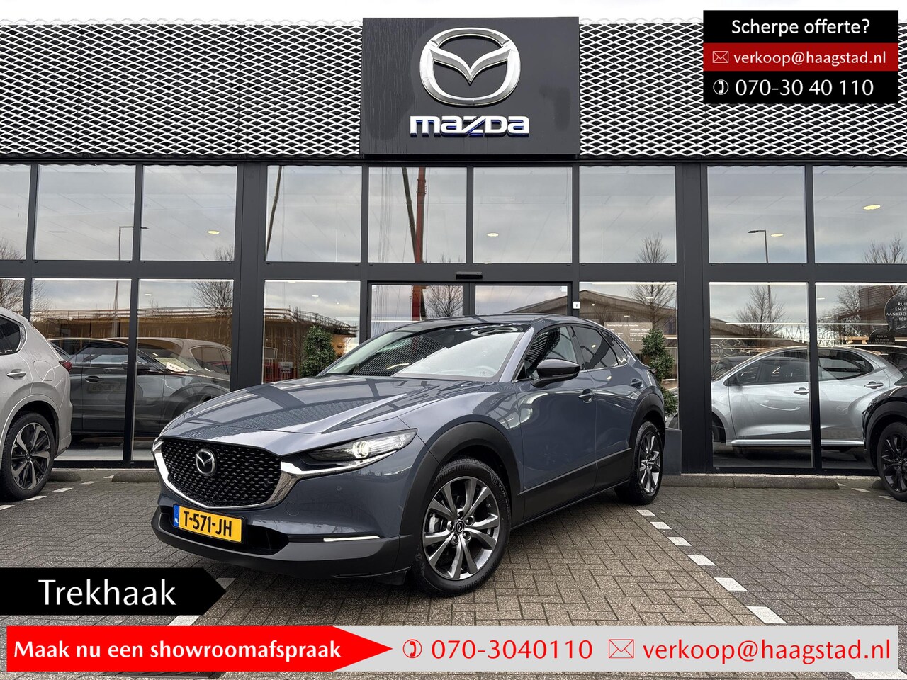 Mazda CX-30 - 2.0 e-SkyActiv-X M Hybrid Homura Trekhaak / Dealer Onderhouden - AutoWereld.nl