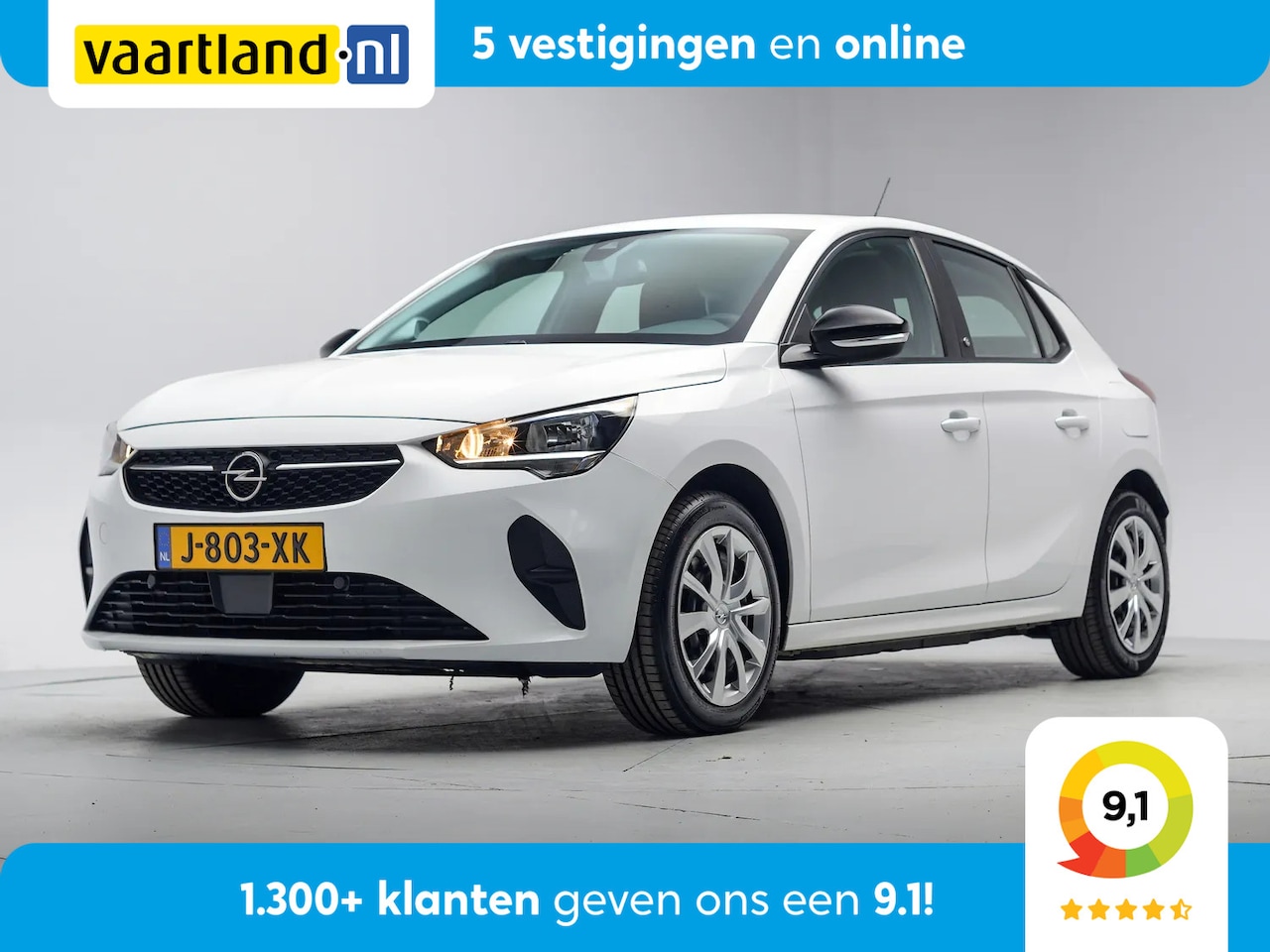 Opel Corsa-e - 50 kWh Edition 3-Fase [ Apple/Android Clima Cruise ] - AutoWereld.nl