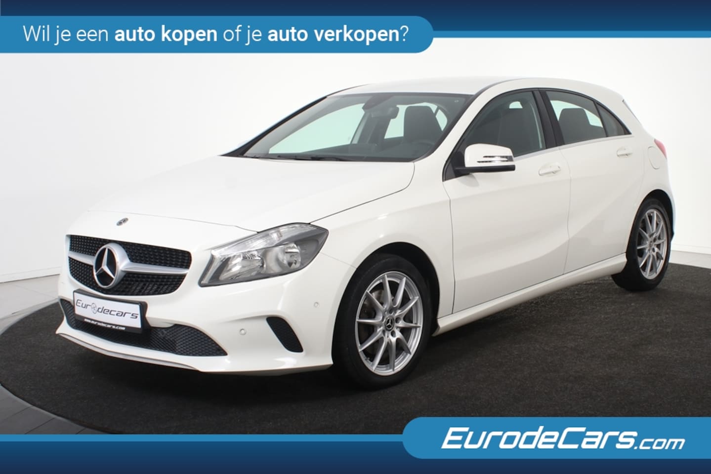Mercedes-Benz A-klasse - 180 *Leer*Airco*Navigatie*Stoelverwarming* - AutoWereld.nl