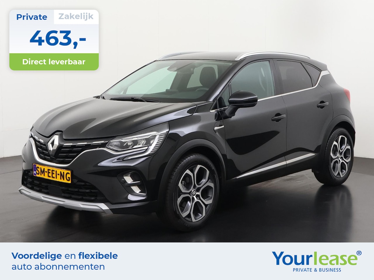 Renault Captur - 1.3 mild hybrid 160 techno | All-in 463,- Private Lease | Direct uit voorraad - AutoWereld.nl