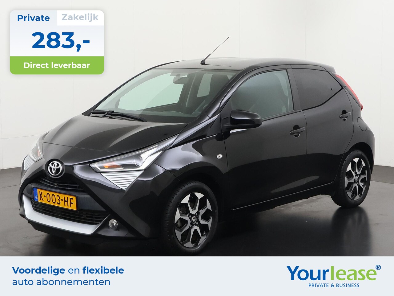Toyota Aygo - 1.0 VVT-i x-joy | All-in 283,- Private Lease | Direct uit voorraad - AutoWereld.nl