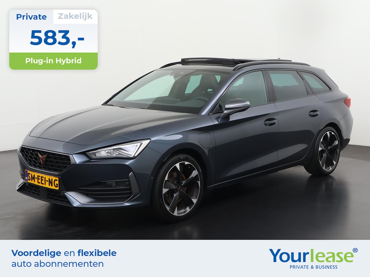 CUPRA Leon Sportstourer - 1.4 e-Hybrid | All-in 583,- Private Lease | Direct uit voorraad! - AutoWereld.nl