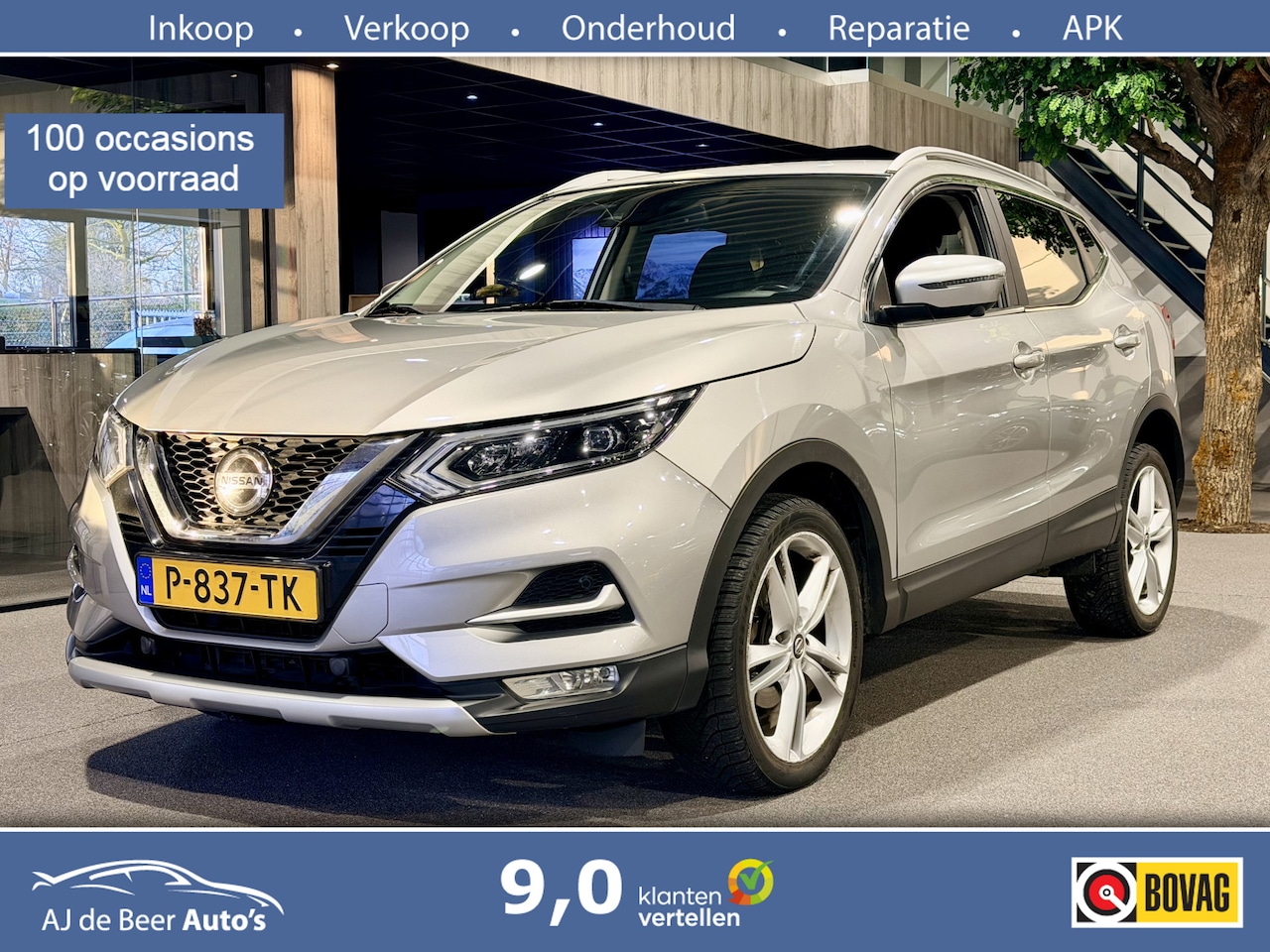 Nissan Qashqai - 1.3 DIG-T N-Motion Navigatie | Stoelverwarming | Camera |  Cruise - AutoWereld.nl
