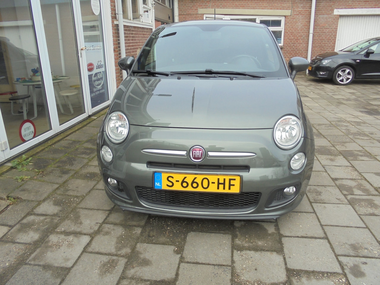 Fiat 500 - 1.2 S Airco, ParksensorenAchter, Sportstoelen, Navigatiesysteem, Boordcomputer, - AutoWereld.nl