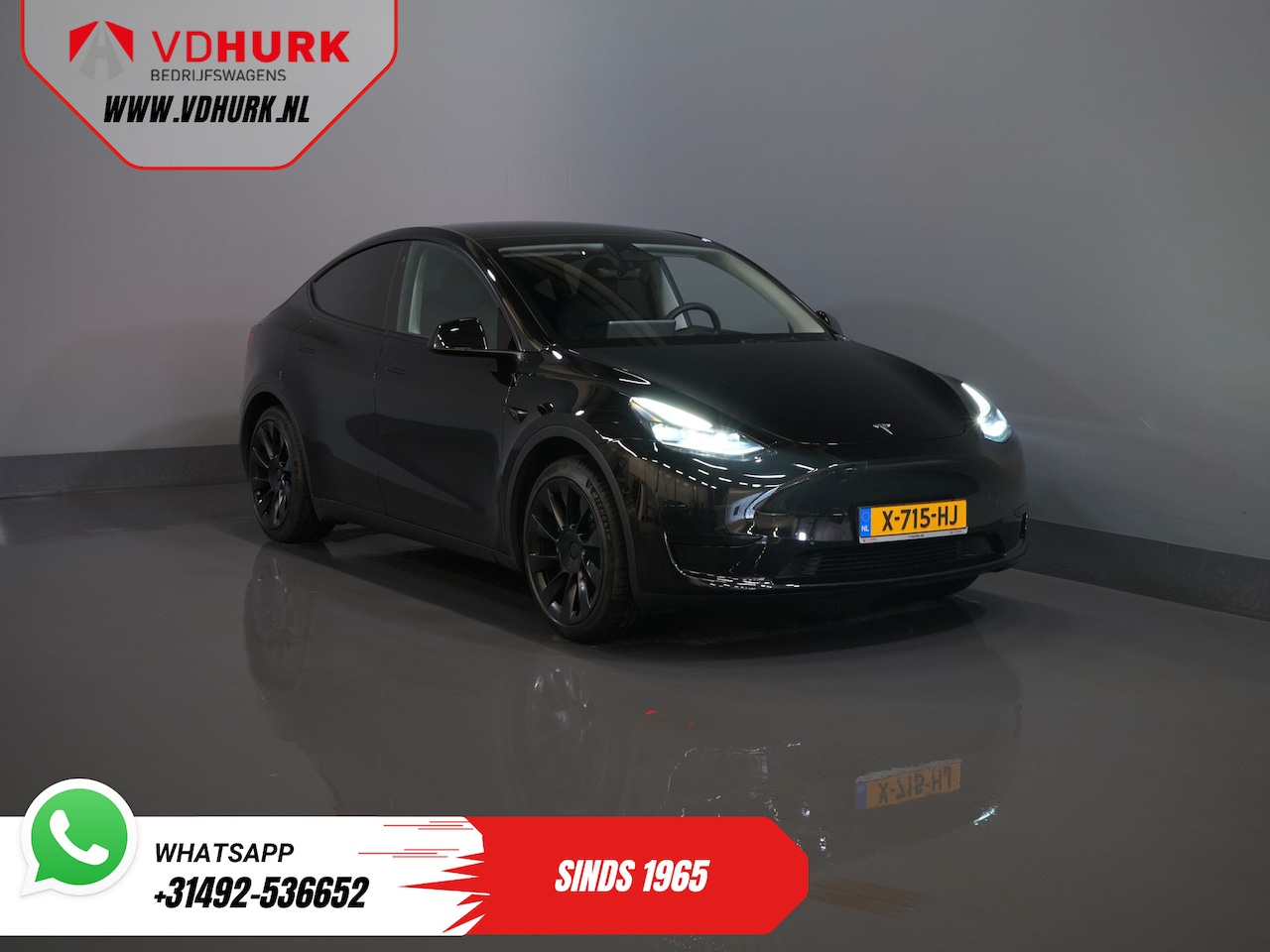 Tesla Model Y - 455 Km WLTP (DEMO) Adapt.Cruise/ Pano/ Elek.stoelen/ Mem.stoel/ Elek.klep/ Stoelverw/ Navi - AutoWereld.nl