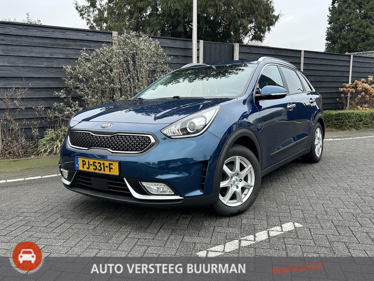 Kia Niro - ExecutiveLine 1.6 GDi Hybrid 140PK Automaat Navigatie, Achteruitrijcamera, Stoelverwarming - AutoWereld.nl