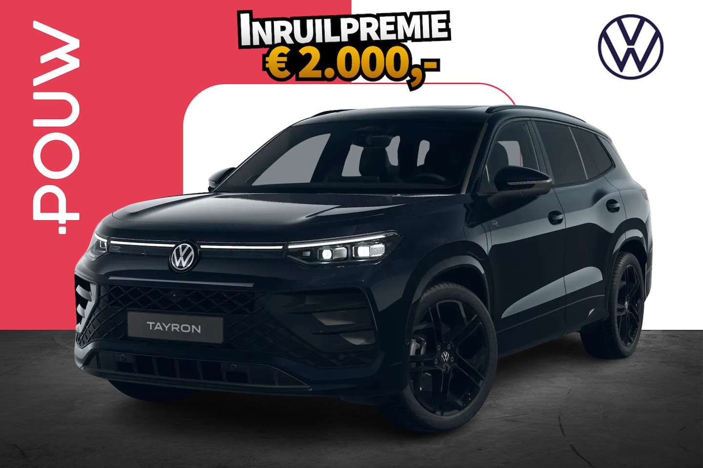 Volkswagen Tayron - 1.5 eHybrid 272pk R-Line Edition | Black Style | Panoramadak - AutoWereld.nl