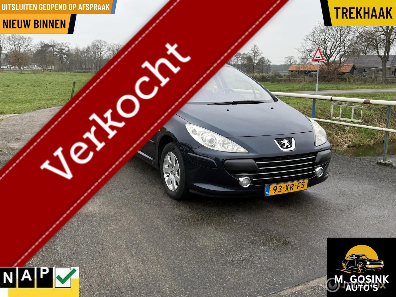 Peugeot 307 SW - 1.6-16V Apk nieuw trekhaak airco Pano Nap - AutoWereld.nl