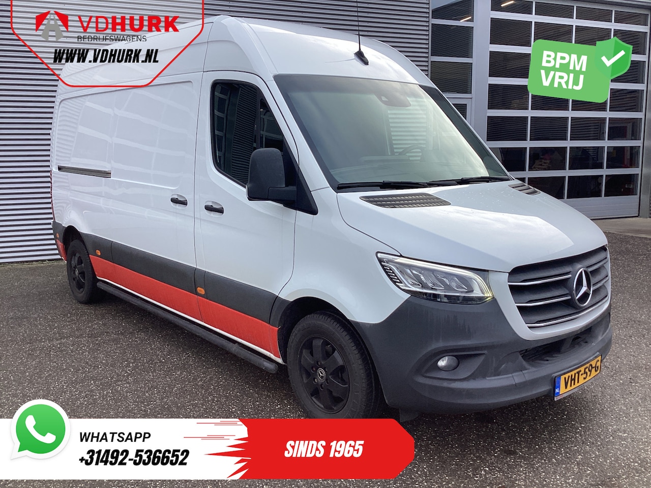 Mercedes-Benz Sprinter - 2.2 CDI Aut. L2H2 LED/ 10,25"MBUX/ Carplay/ Laadklep/ Camera/ Trekhaak/ LMV/ Cruise/ Dodeh - AutoWereld.nl