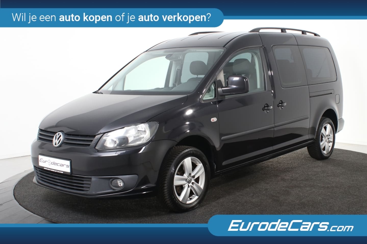 Volkswagen Caddy Maxi - 1.6 TDI Comfortline *7-zits*Navigatie*Trekhaak* - AutoWereld.nl
