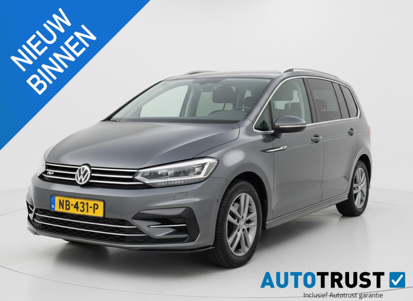 Volkswagen Touran - 1.4 TSI Highline ADAPTIVE TREKHAAK LED STOELVERW. - AutoWereld.nl