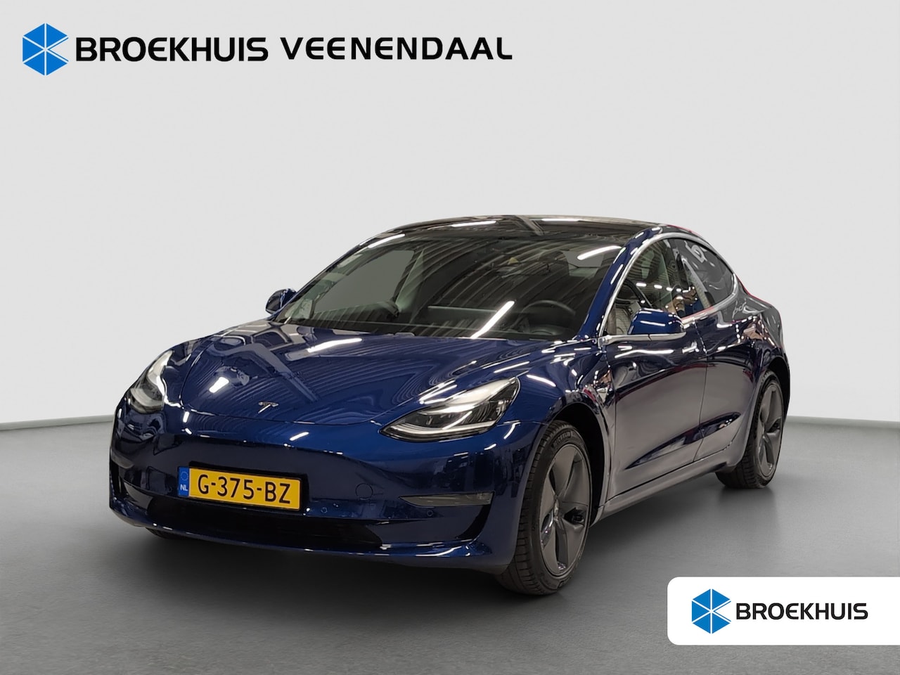 Tesla Model 3 - Standard RWD Plus 60 kWh | Org. NL | Auto Pilot | Panoramadak | Leder | | Audio installati - AutoWereld.nl