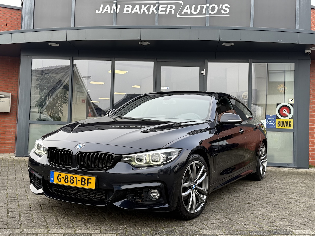 BMW 4-serie Gran Coupé - 418i Executive Edition ✅ M Sport ✅ CarPlay ✅ Carbonzwart ✅ Automaat - AutoWereld.nl