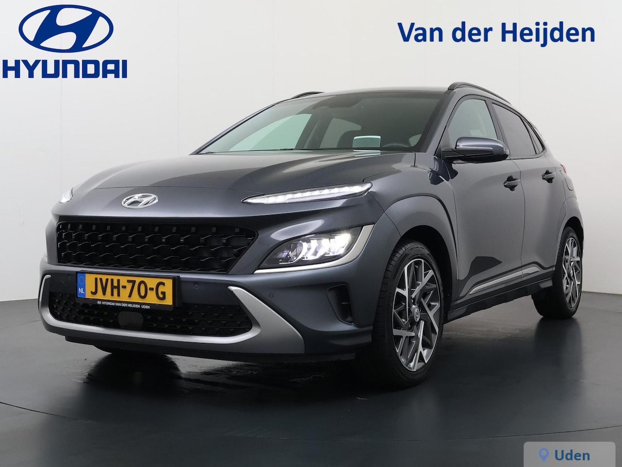 Hyundai Kona - 1.6 GDI HEV Premium Leder | Apple Car Play & Android Auto | Navigatie - AutoWereld.nl