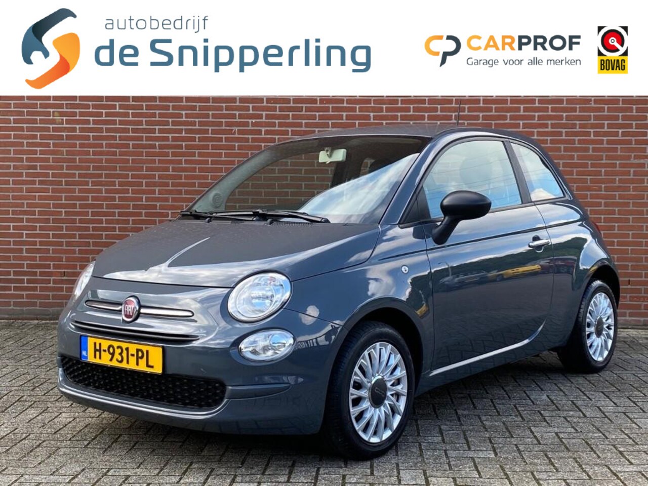 Fiat 500 - 0.9 TwinAir T YOUNG AIRCO CRUISE DAB LMV BLUETOOTH - AutoWereld.nl