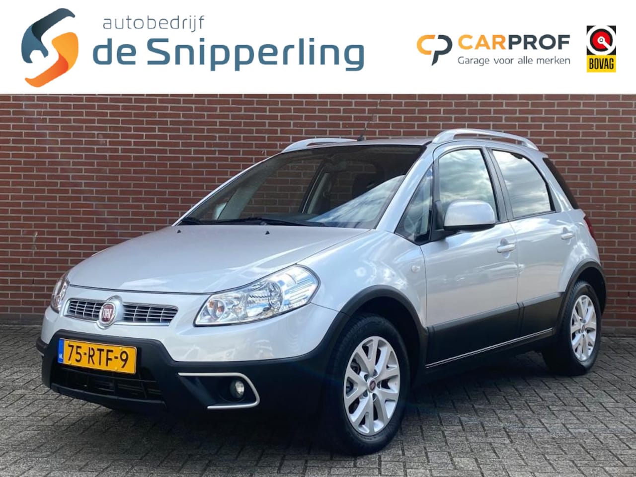 Fiat Sedici - 1.6-16V EMOTION AUTOMAAT AIRCO TREKHAAK LMV - AutoWereld.nl