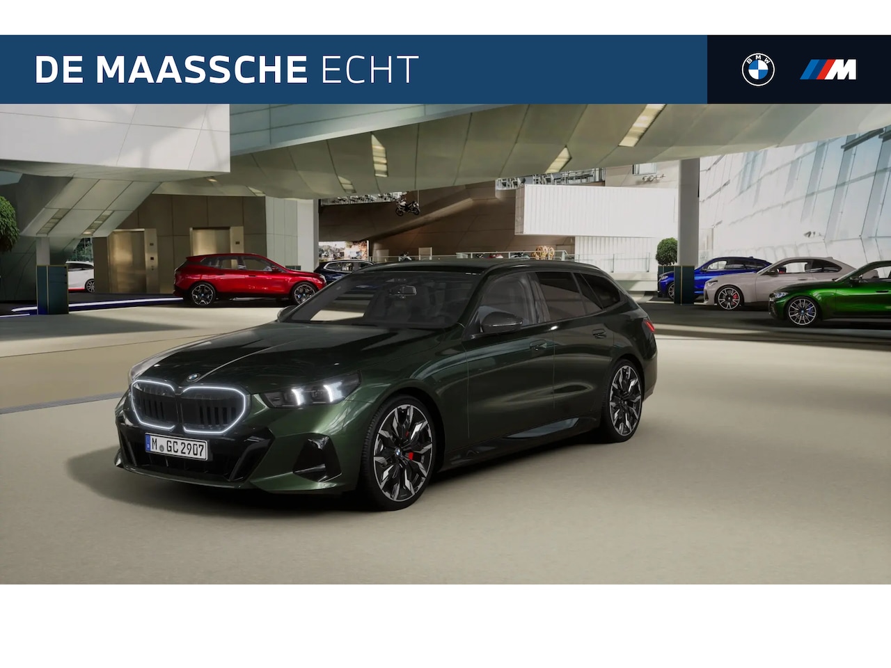 BMW 5-serie Touring - 530e M Sport Automaat / Panoramadak / Trekhaak / Bowers & Wilkins / M Multifunctionele Sto - AutoWereld.nl