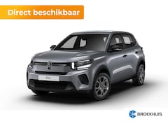 Citroën ë-C3 - You | Boordlader 11kW - 3 fasen | Dagrijverlichting | Koplampen met ECO LED verlichting