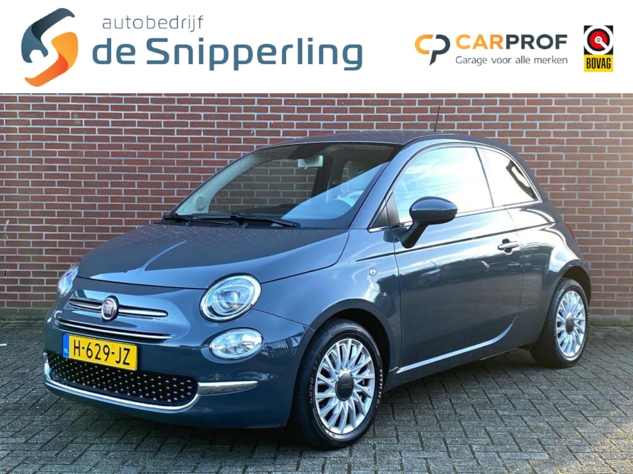 Fiat 500 - 0.9 TWINAIR T LOUNGE NAV CRUISE CARPLAY PDC DAB LMV - AutoWereld.nl